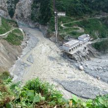 zniszczona elektrowania wodna